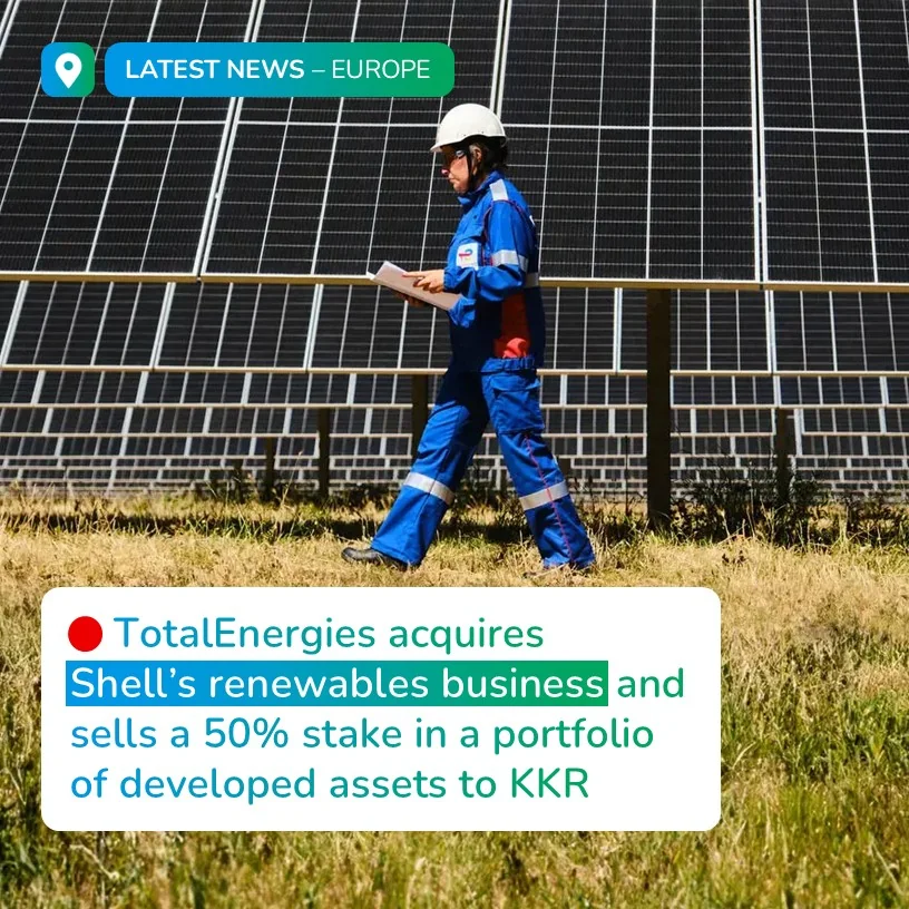 Соглашение Shell и TotalEnergies о возобновляемой энергетике в Европе